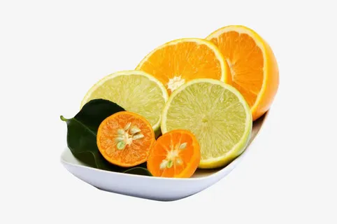 柠檬香橙 png素材免抠