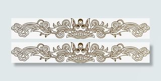 矢量中国传统文化纹理png免抠