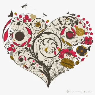 花蝶飞舞心免抠