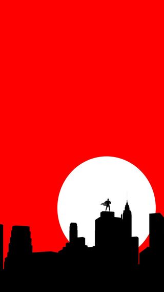 城市建筑剪影背景高清