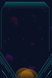 科技感线条边框广告背景高清