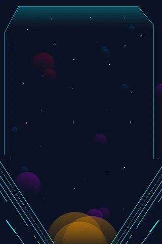 科技感线条边框广告背景高清