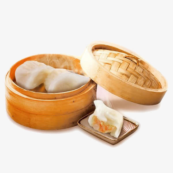 餐饮锅贴素材免抠