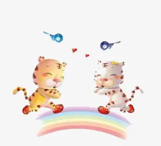 卡通可爱老虎免抠