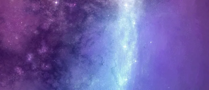 蓝紫色渐变星空背景高清
