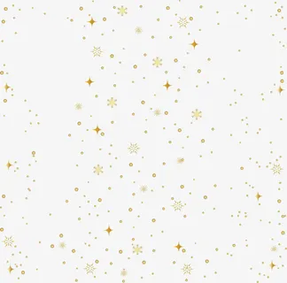 黄色雪花背景免抠