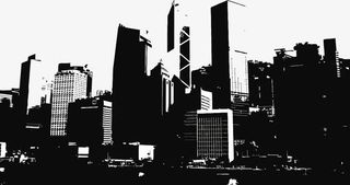 矢量手绘城市免抠