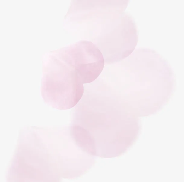 粉红色的云朵效果设计免抠