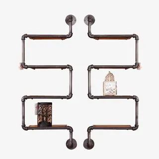 壁挂架隔板架实木一字隔板免抠