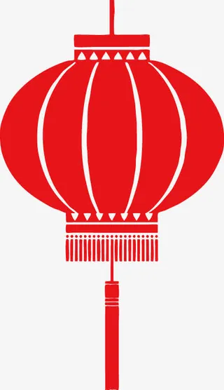 元宵春节灯笼免抠