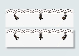 桁架投射灯免抠