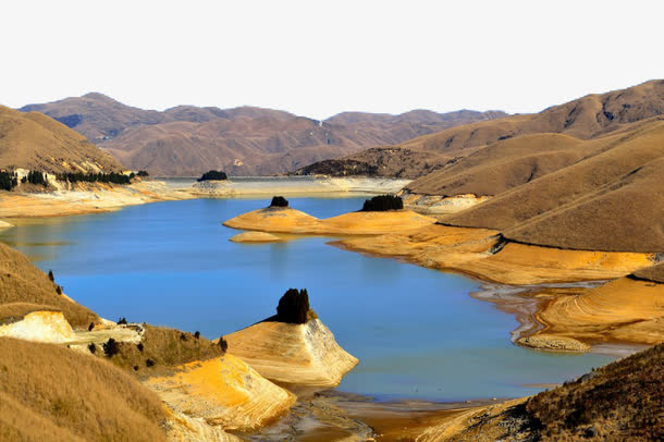 广西全州天湖风景免抠