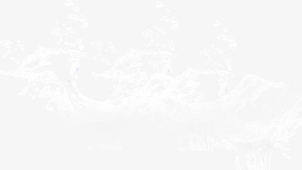 喷溅的水花免抠