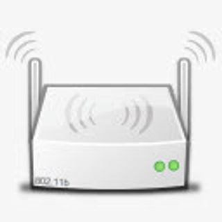 无线无线网络长角牛细条纹免抠