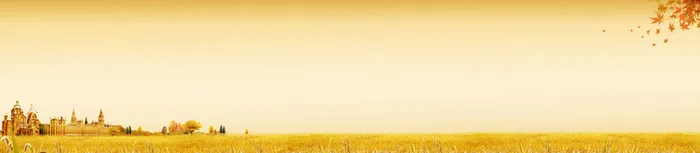 秋季梦幻唯美背景banner高清