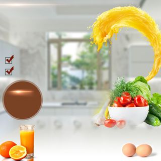 厨房场景榨汁机PSD分层主图背景素材高清