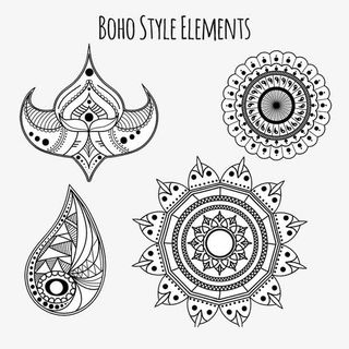 手工绘制的免抠