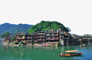 凤凰古城大图免抠