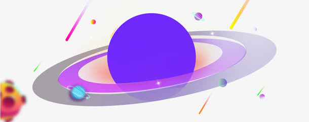 漂浮星球免抠