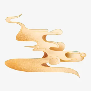 手绘云朵祥云漂浮元素免抠手绘/卡通手绘元素