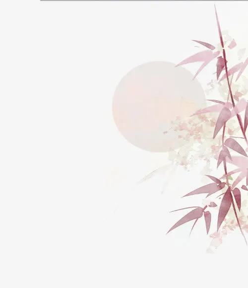 中国风竹林免抠