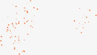 红色金秋设计图案免抠