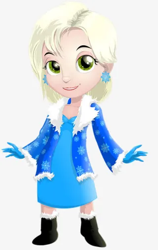 冰雪公主免抠