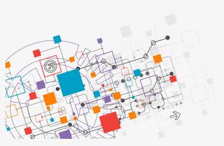 科技数据炫彩背景