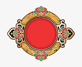 民族风盘子免抠