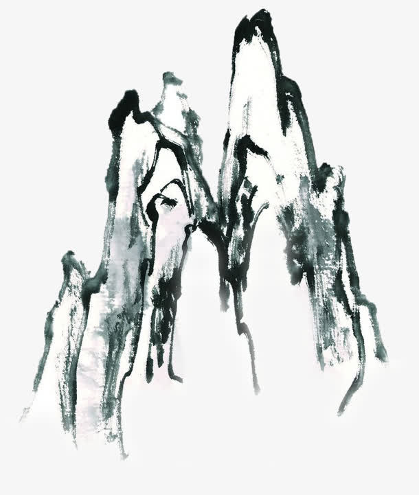 中国风山脉免抠