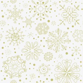 绿色冬季雪花背景