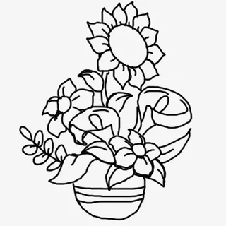 阳台上的鲜花免抠