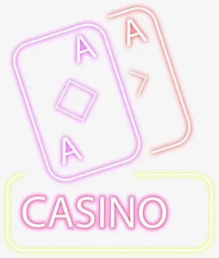 扑克牌创意灯管免抠