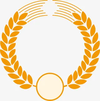 矢量橄榄枝标签免抠