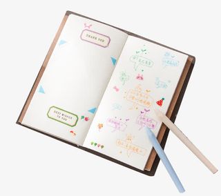 小号手绘记事本免抠