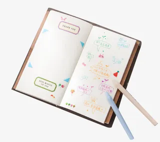 小号手绘记事本免抠