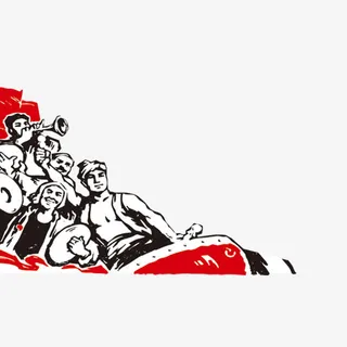 劳动节海报素材免抠