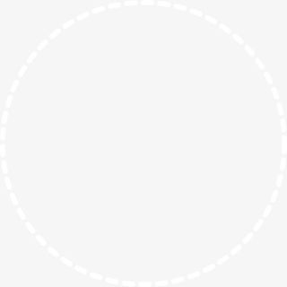 简约风虚线圆环圆形边框免抠