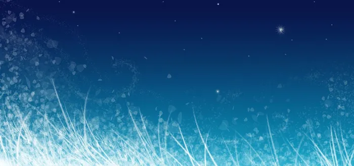 蓝色渐变纹理夜星空淘宝banner高清