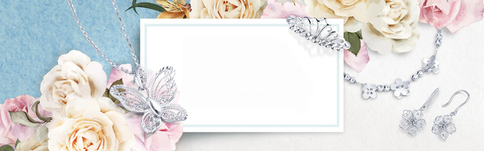 唯美花卉边框背景banner装饰高清