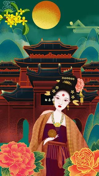 洛阳城市主题免抠