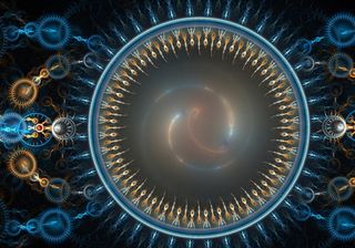 圆形轮背景高清