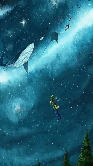 卡通H5背景素材高清