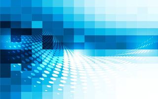 蓝色炫彩商务演讲背景素材高清