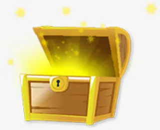 打开的宝箱免抠
