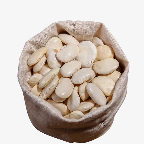 一袋白芸豆免抠