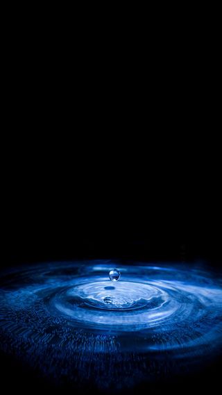 水滴效果黑色H5背景素材高清