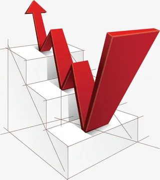 创意箭头商务素材免抠