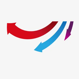 矢量素材指示线条箭头免抠