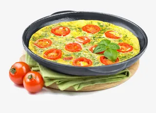 西红柿蛋饼免抠